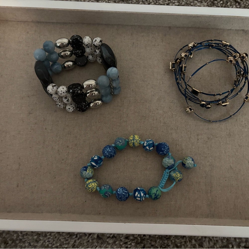 Colorful Beaded Bracelet Set